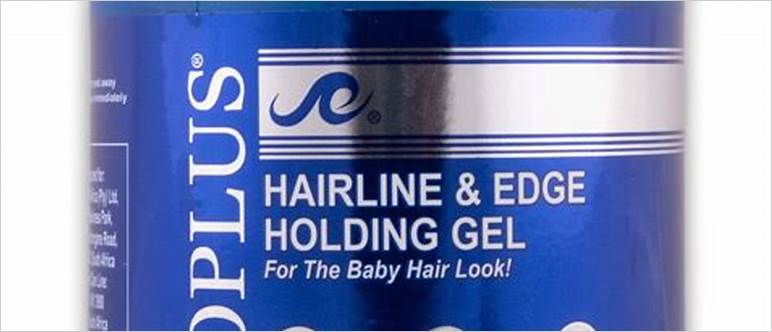 Styling gel for edges